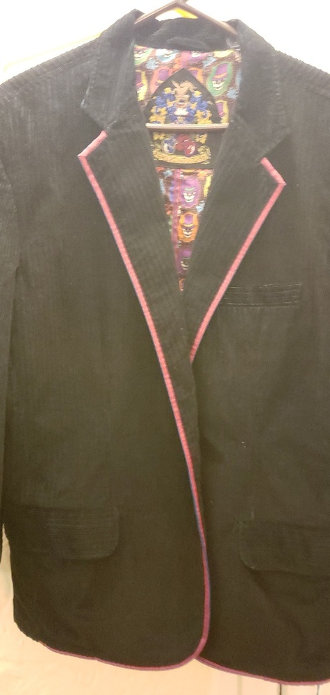 Robert Graham corduroy two buttons blazer